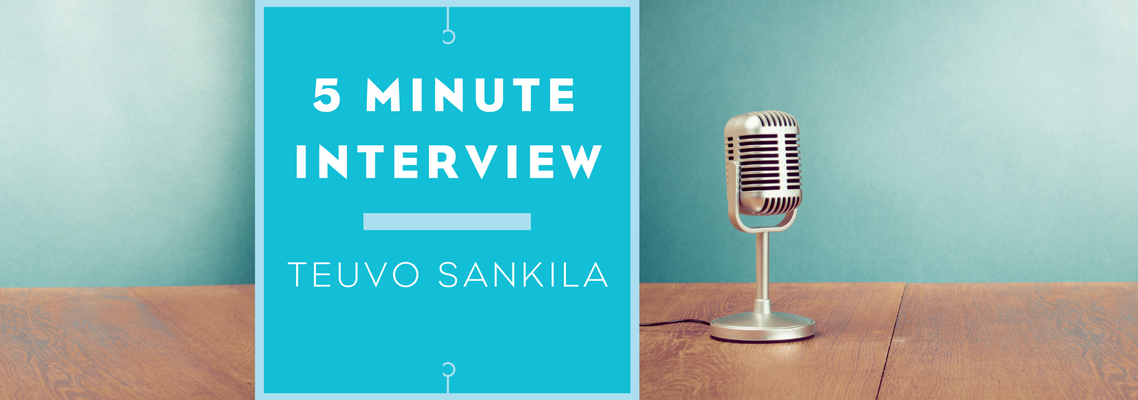 5 minutes with Teuvo Sankila